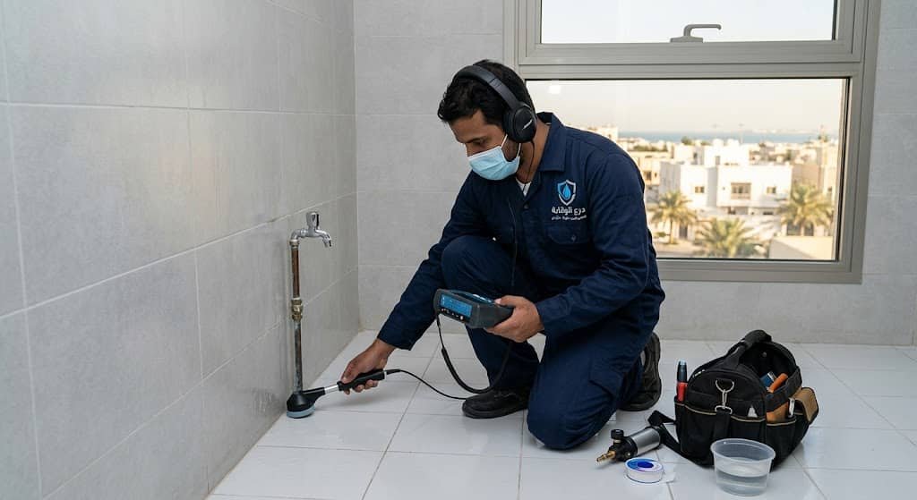 أفضل شركة كشف تسربات المياه بالدمام | تقارير معتمدة بالضمان